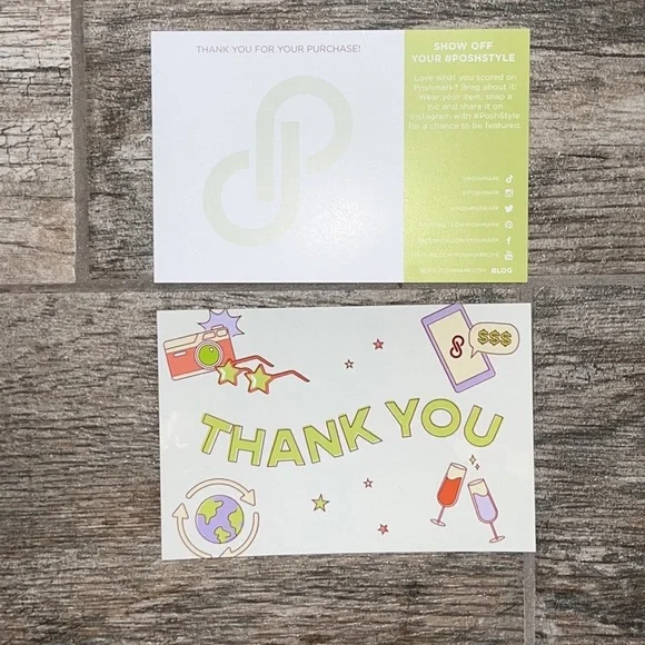 Poshmark Branded Tissue Paper NWOT - Picture 6 of 9